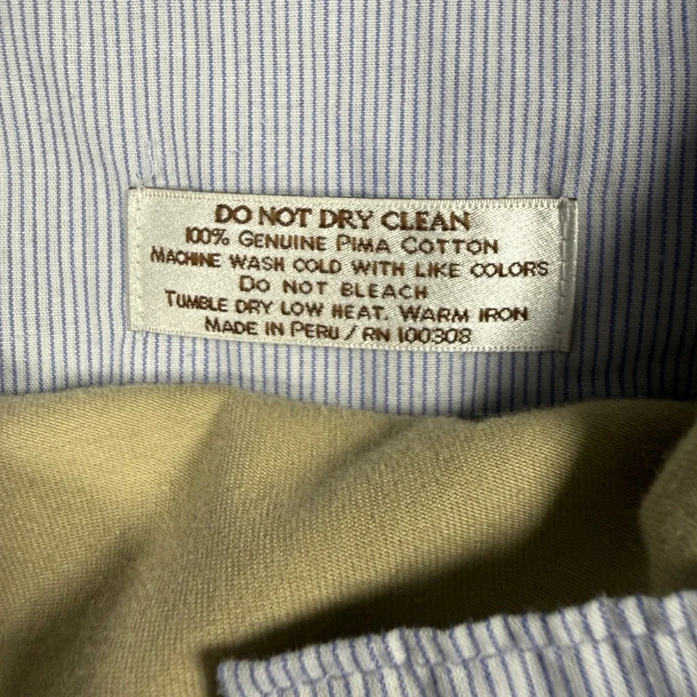 Peter Millar Mens 38 Khaki Tan Pima Cotton Flat Front Shorts MCOB31